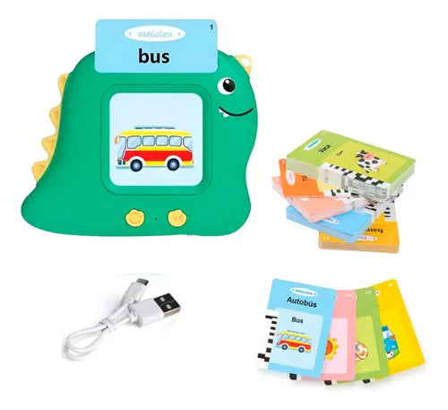 JUEGO LECTOR DE TARJETAS APRENDO INGLES