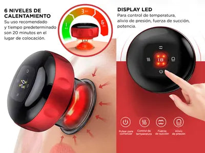 MASAJEADOR DE VENTOSA INTELIGENTE